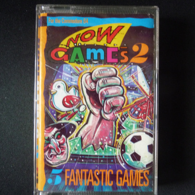 Commodore 64 - Now Games 2 + Paintbox - CIB