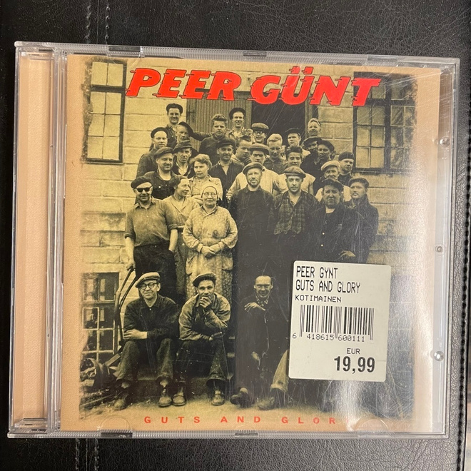 PEER GÜNT - Guts And Glory cd