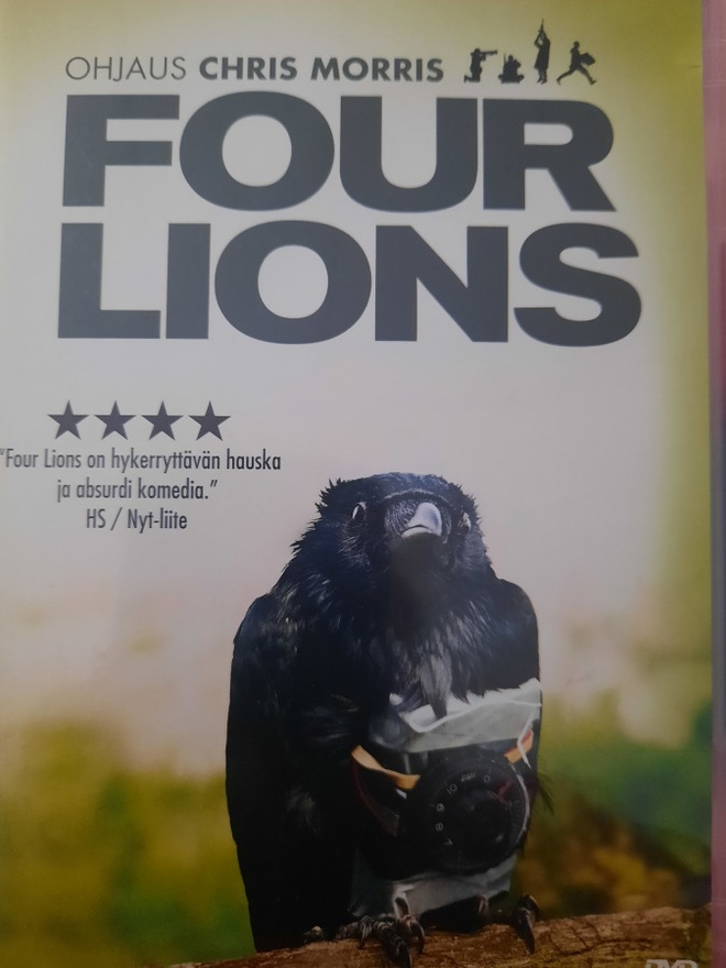 FOUR LIONS (2010) musta komedia fanatismista - DVD