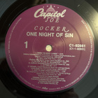 Joe Cocker - One night of sin LP - pikkukuva 3