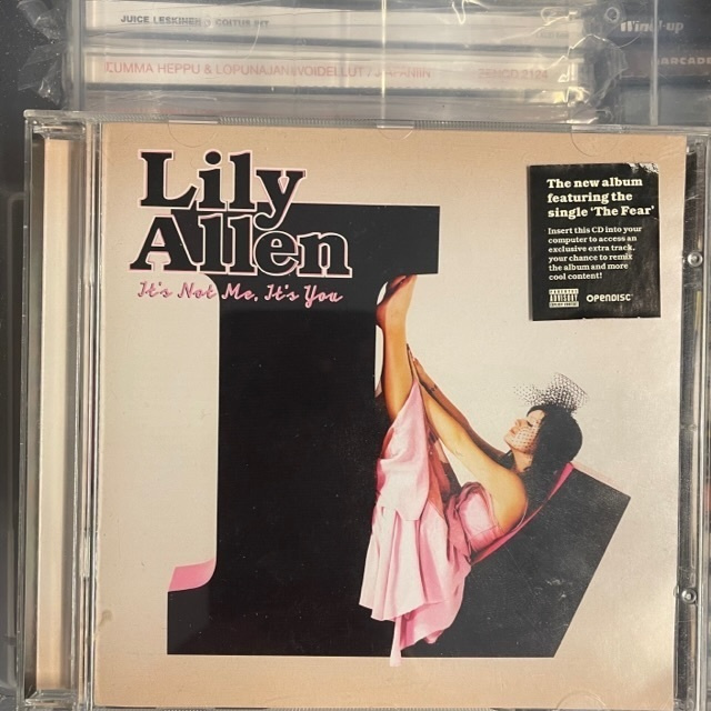 LILY ALLEN - It’s Not Me, It’s You cd (Enhanced)