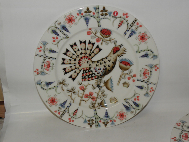 Iittala Arabia Taika Siimes lautanen, tarrallinen