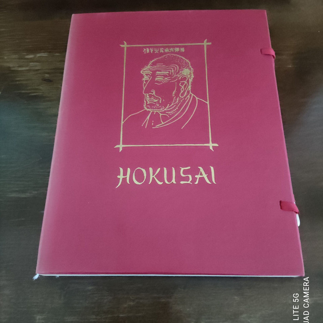 Hokusai: The Man Mad-on-Drawing Spring Books 1960 Slipcase