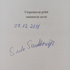 Sulo Saukkoriipi : Umpeutuvat polut sammuvat savut (signe... - pikkukuva 3