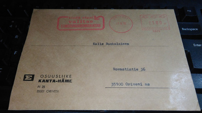 Kanta-Häme Frankki Orivesi 1978 26/9