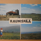Kaunispää, nelikuvakortti tunturimaisemista, ei p. - pikkukuva 1