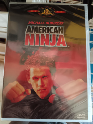American ninja dvd ruotsikannet