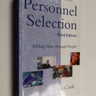 Mark Cook : Personnel selection : adding value through pe... - pikkukuva 1