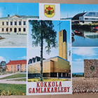 Kokkola, monikuvakortti + vaakuna, ei p. - pikkukuva 1