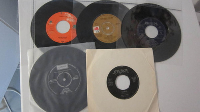 4. ulkomainen soul dance jazz 7" 10 kpl
