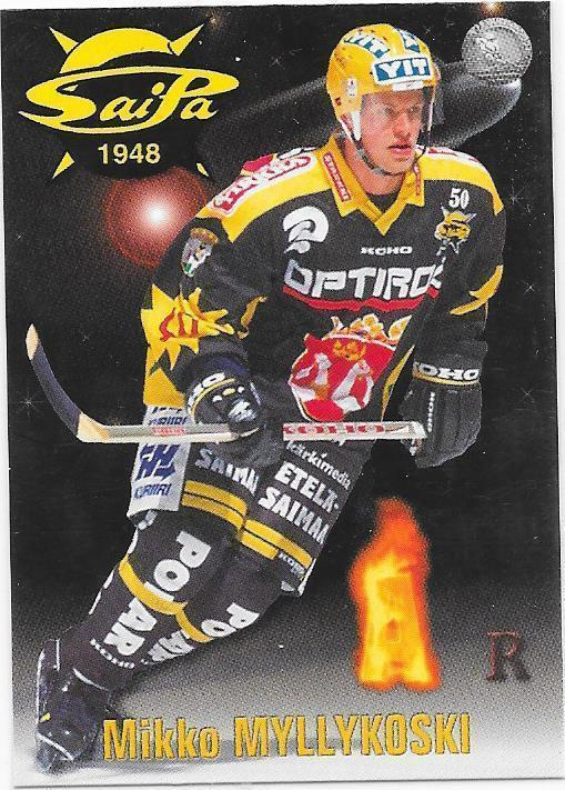1998-99 CardSet #190 Mikko Myllykoski Saipa