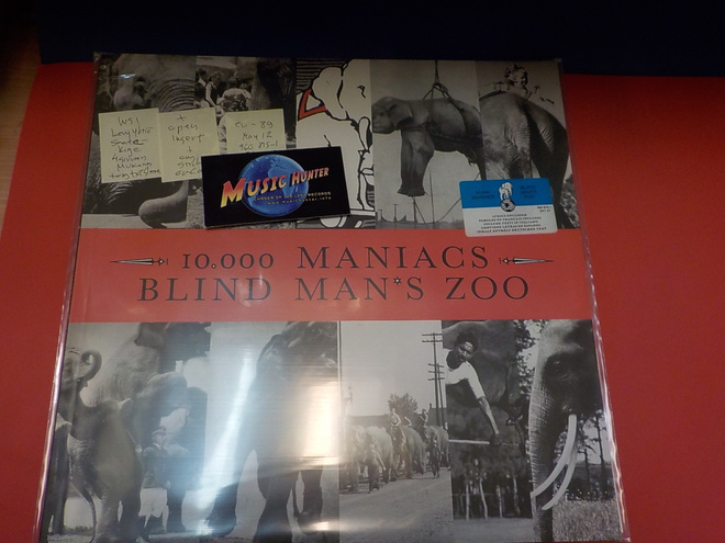 10 000 MANIACS - BLIND MANS ZOO UUSI  LP