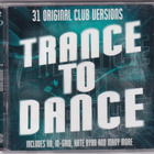 Various - Trance To Dance Vol.1 (2xCD, Comp, Copy Prot.) - pikkukuva 1