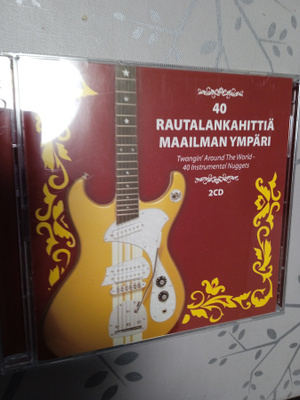 2 CD- LEVYÄ: 40 RAUTALANKAHITTIÄ MAAILMAN YMPÄRI