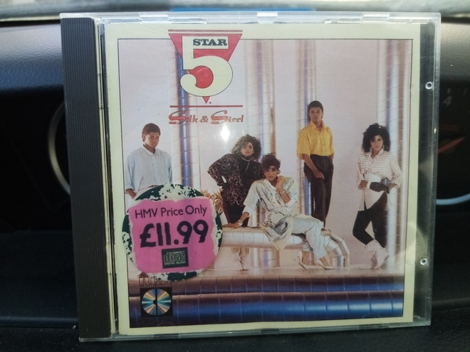 CD FIVE STAR :  SILK & STEEL ( SIS POSTIKULU)