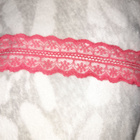 Ohut pitsi väriltään pinkki - pikkukuva 2
