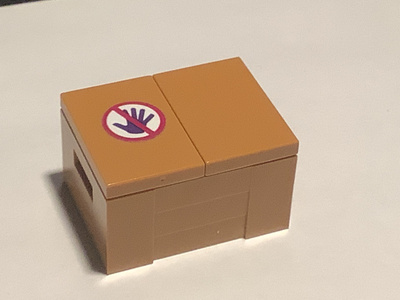 Lego Friends laatikko 3x4 ja kansi