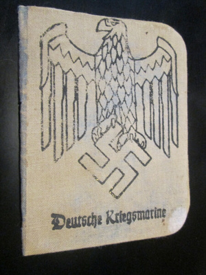 Reich laivasto henkilökortti (replika?)