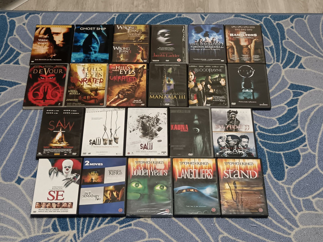 Kauhu Elokuvia DVD
