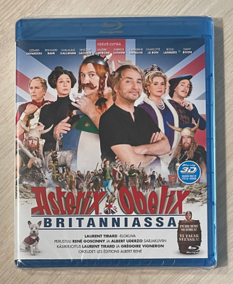 Asterix & Obelix Britanniassa (2012) Blu-ray 3D + 2D (UUSI)