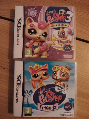 Nintendo Ds, littlest petshop pelit