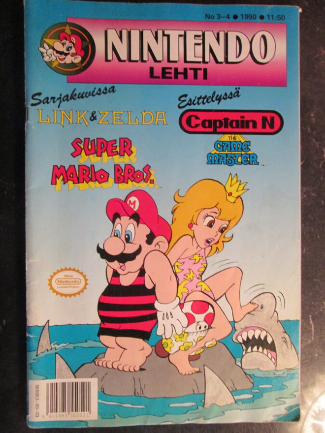 NINTENDO LEHTI 3-4 /1990 ERIKOISPAKSU JOULUNUMERO
