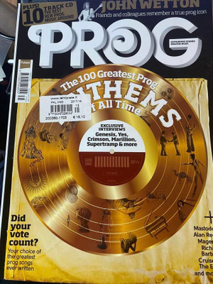 Prog: 100 Greatest Prog Anthems -erikoisnumero