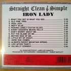 Straight Clean & Simple - Iron Lady CD - pikkukuva 2