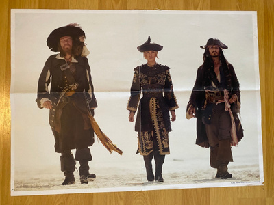 Johnny Depp Pirates of the Caribbean juliste