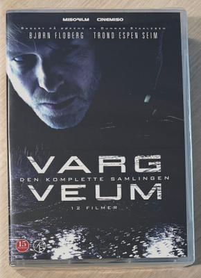 Gunnar Staalesen: VARG VEUM (2007-2012) 12DVD (UUSI)