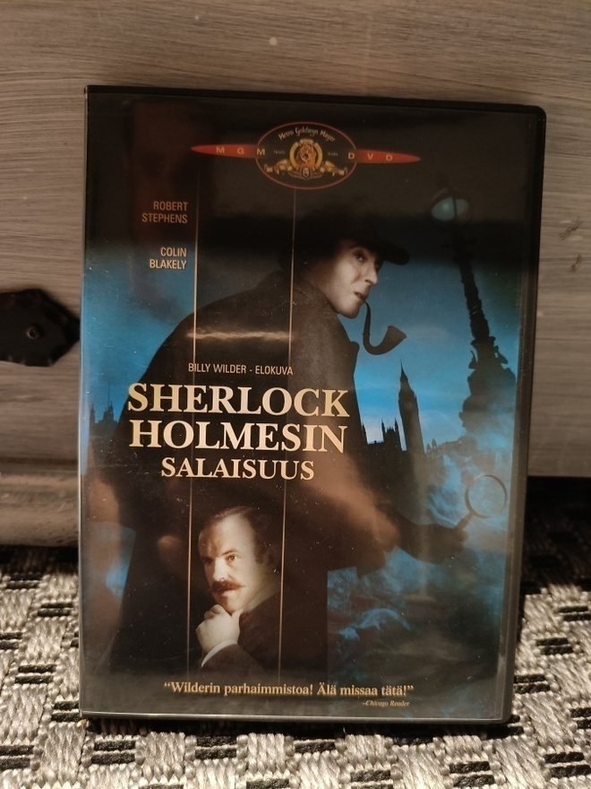 Sherlock Holmesin salaisuus (1970) DVD Suomijulkaisu