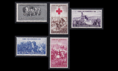 Italia 1044-8 ** Yhdistymissodasta 100v (1959)