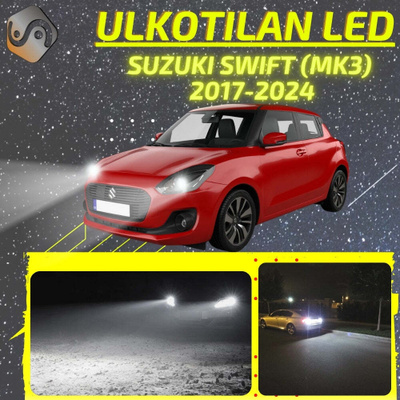 SWIFT (MK3) 2017-2024 Ulkoiset LED -valot