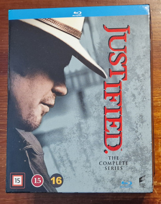 Justified The complete Series Kaudet 1-6 blu-ray boxi