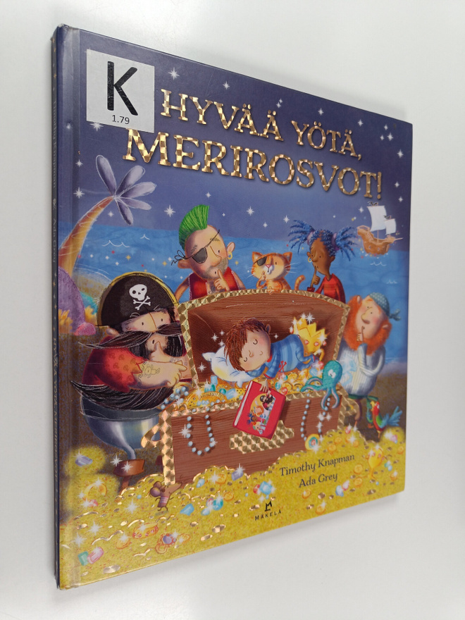 Timothy Knapman : Hyvää yötä, merirosvot!