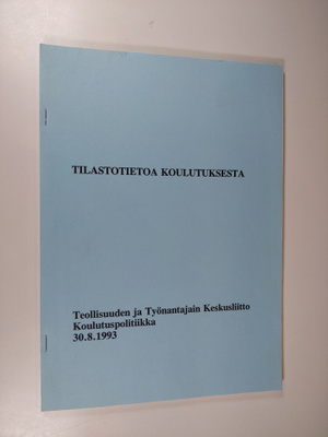 Tilastotietoa koulutuksesta