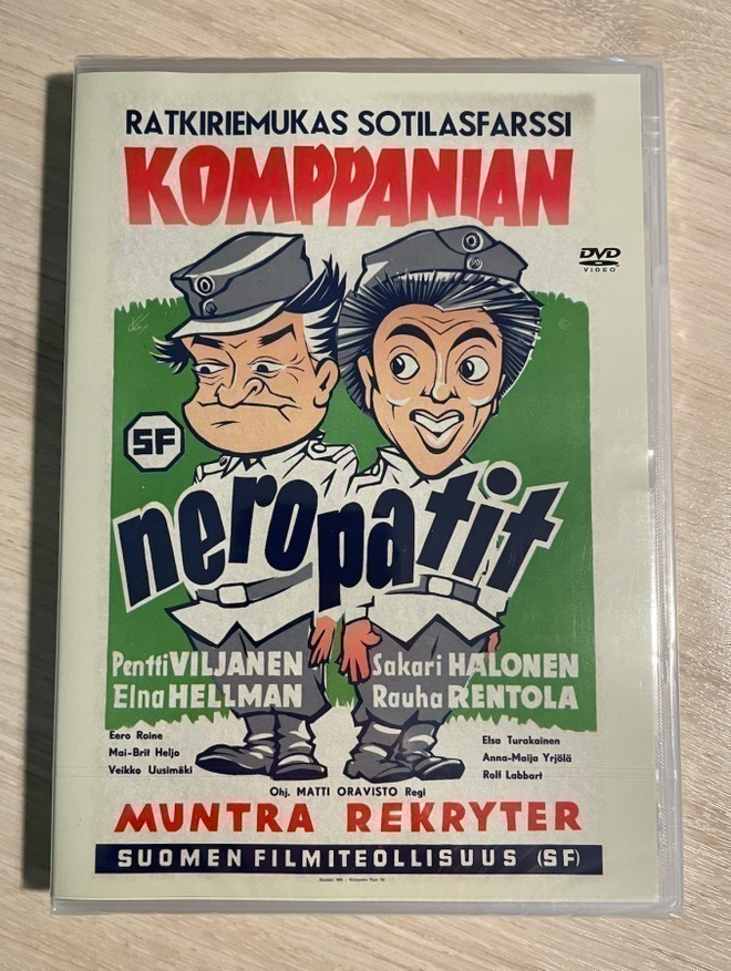 Komppanian neropatit (1952) sotilasfarssi (UUSI)