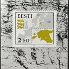 Viro, uuden ajan ensimmäiset postimerkit 1991+mustavedos - pikkukuva 1