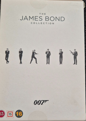 The James Bond Dvd Collection sisältää 24 elokuvaa -DVD