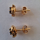 Upeat kultaiset 18K (750) korvakorut - pikkukuva 2