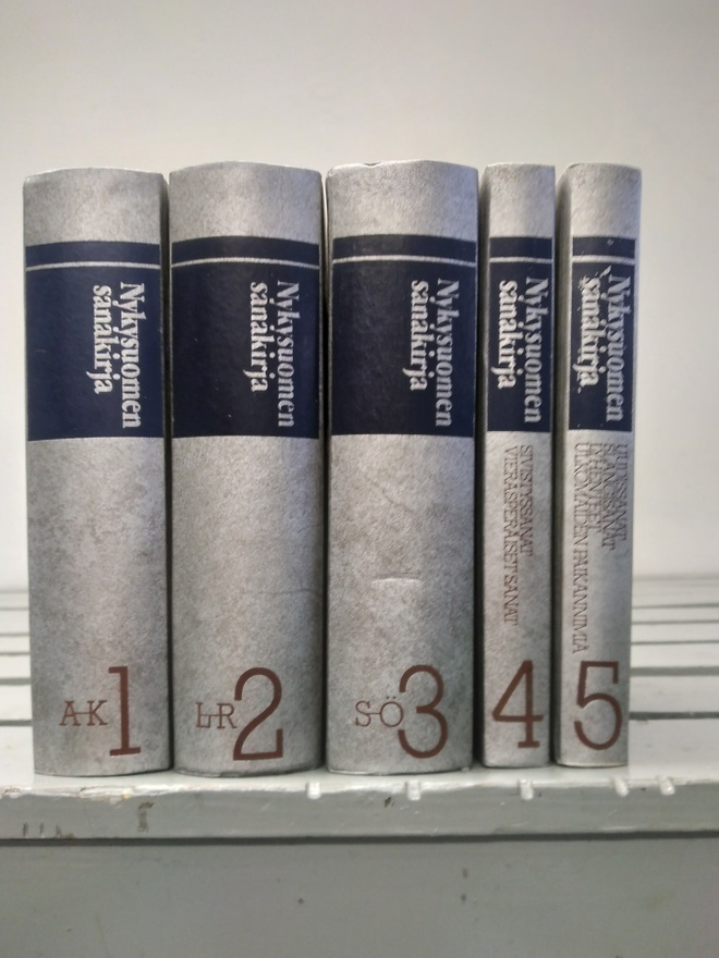 Nykysuomen sanakirja 1-5
