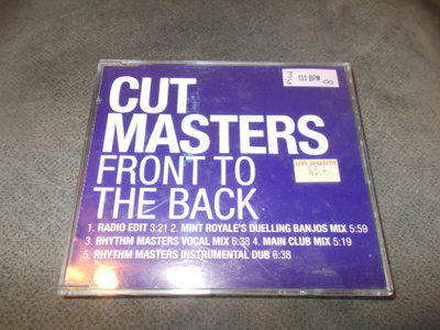 CDM CUT MASTERS ** FRONT TO THE BACK **