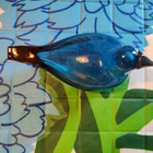 Iittala Oiva Toikka Toikka Indigo Bunting Sirkku 190*120 mm - pikkukuva 2