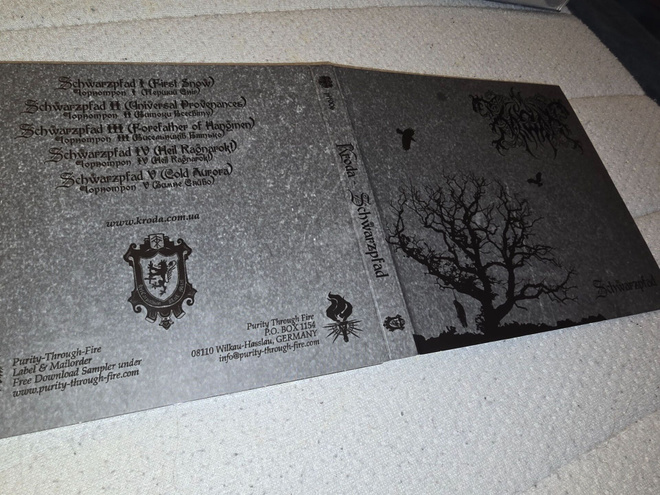 Kroda – Schwarzpfad (CD Digipak 2011, PTF006, soittamaton)