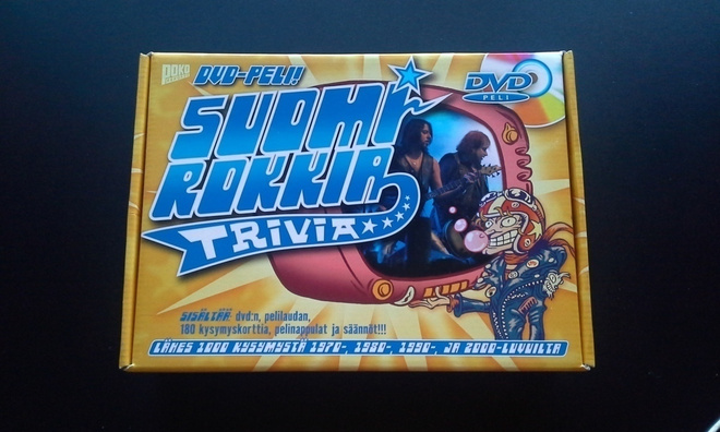 Suomirokkia Trivia DVD-peli, Poko Rekords (2004)