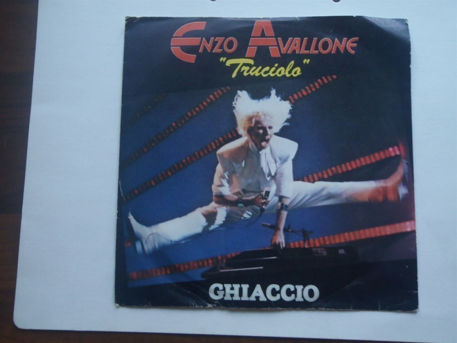 ENZO AVALLONE - GHIACCIO 7 " Single ( Hyvä kunto )