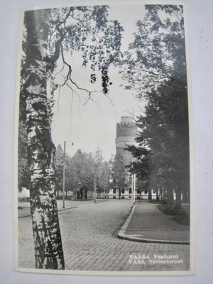 VANHA Postikortti Vaasa 1954