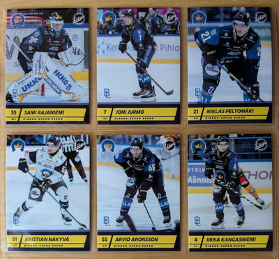 2025-26 Blueline Series 2 Kiekko-Espoo Team Set 12 korttia