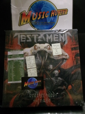 TESTAMENT - BROTHERHOOD OF THE SNAKE M/M EU 2016 BOX SET