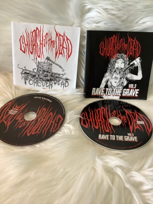 2 X CHURCH OF THE DEAD (FOREVER DEAD & RAVE TO THE GRAVE)